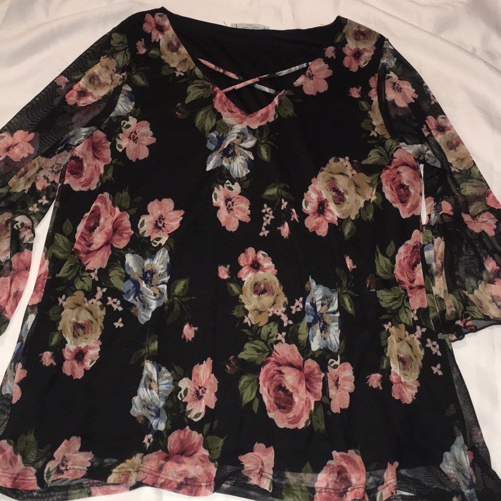 Floral blouse